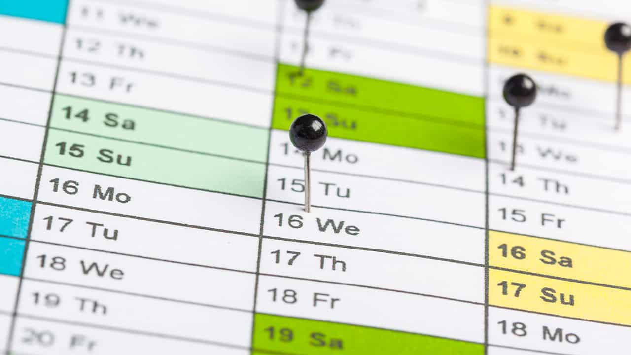 Calendar Pins